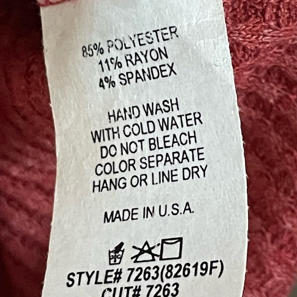 Hem & Thread Turtleneck Bodysuit, Size Medium, NWT - Picture 3 of 3